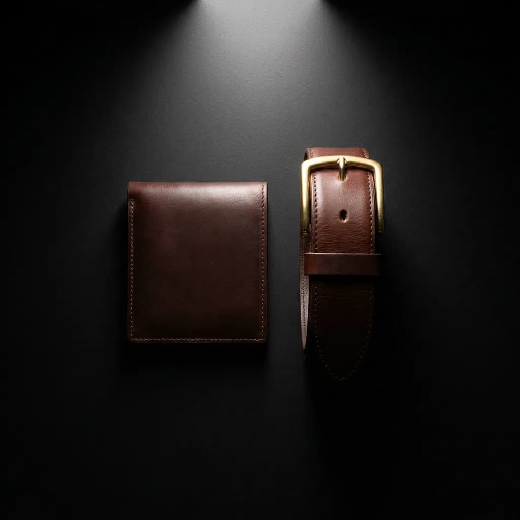 Wallets & Belts — Card holders, wallets and buckle belts