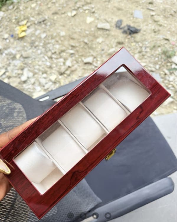 5n1 Formica Wristwatch Box — photographed in the studio