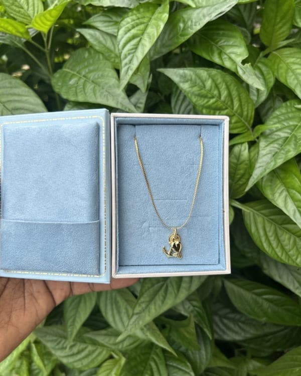 G.R Necklace 12 — photographed in the studio